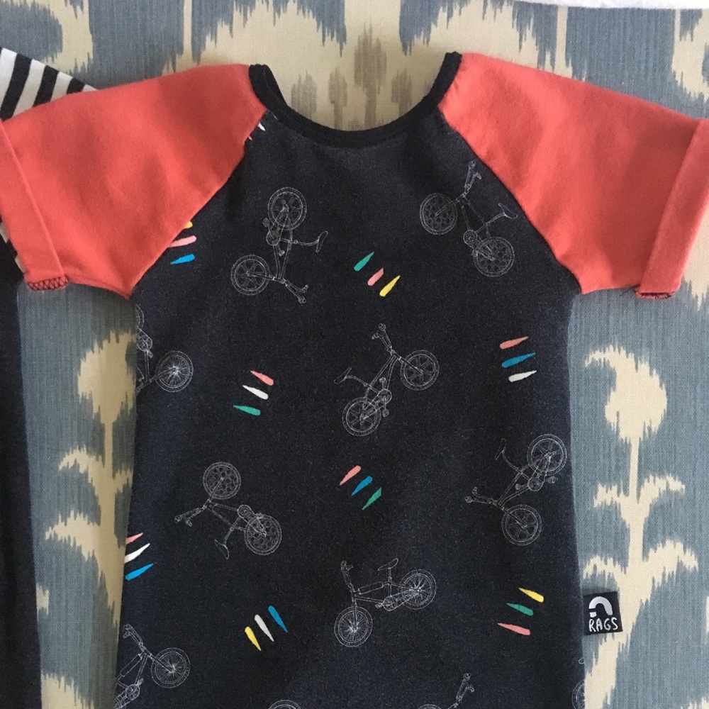 Rags 3-6 months bicycles